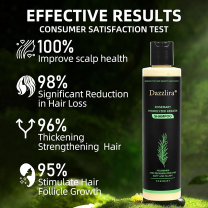 🔥LAST DAY 50% OFF - 🎅Dazzlira® Organic Rosemary Hair Growth Shampoo Designed & Developed in Los Angeles, CA Sh